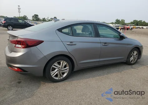 2019 Hyundai Elantra Sel from USA, damaged, VIN 5NPD84LF2KH447257